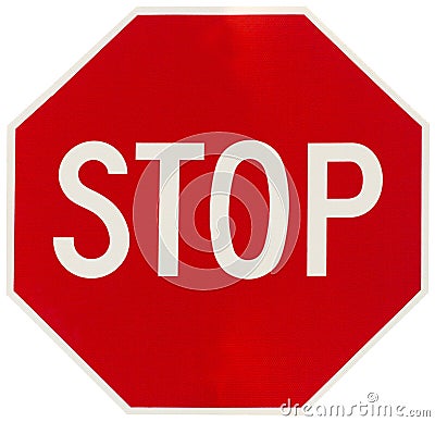 Stop sign Stock Photo