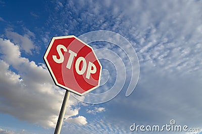 Stop Sign Stock Photo