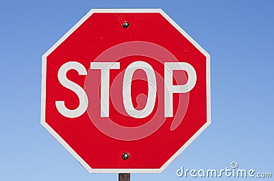 Stop Sign Stock Photo