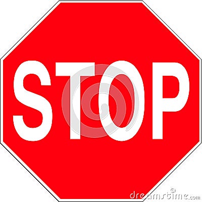 Stop Sign Stock Photo