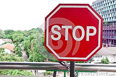 Stop signs Stock Photo