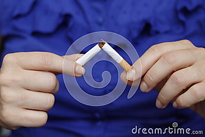 Stop smoking Stock Photo