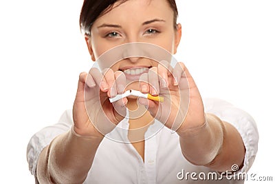 Stop Smoking Stock Photo