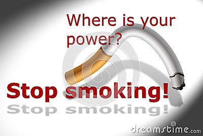 Stop Smoking Stock Photo