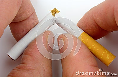 Stop smoking Stock Photo