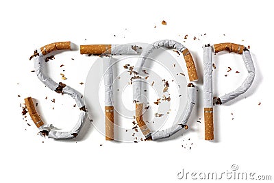 Stop smoking Stock Photo