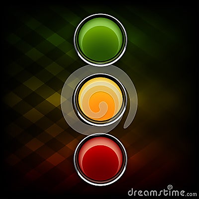 Stoplight Vector Illustration