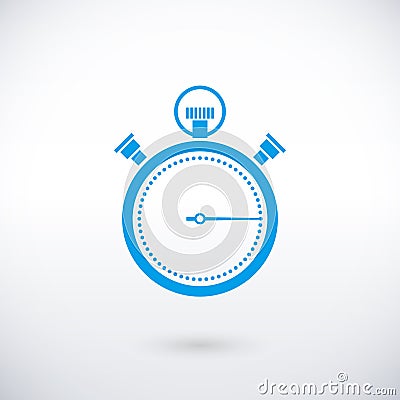 Stopwatch icon Vector Illustration