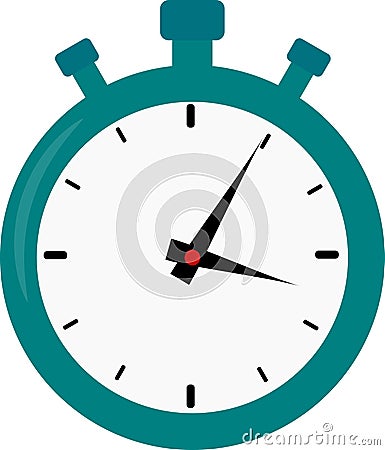 Stopwatch icon. minutes. timer vector graphics Vector Illustration