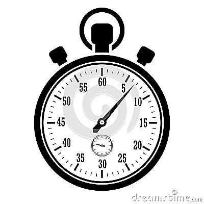 Stopwatch icon Vector Illustration