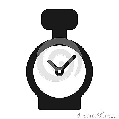 Stopwatch or timestamp icon. Time stamp vector illustration Vector Illustration