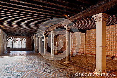 Storage merchant house Ca d'Oro, Venice, Italy Stock Photo