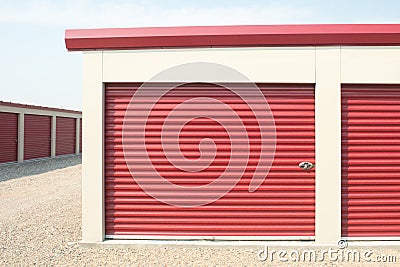 Storage Unit Stock Photo