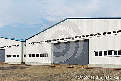 Storage warehouse unit Stock Photo