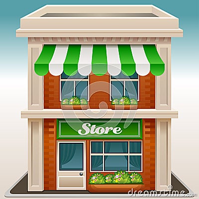 Store Vector Illustration