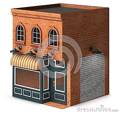 Store Front Stock Photo