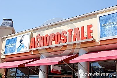 Aeropostale sign Editorial Stock Photo