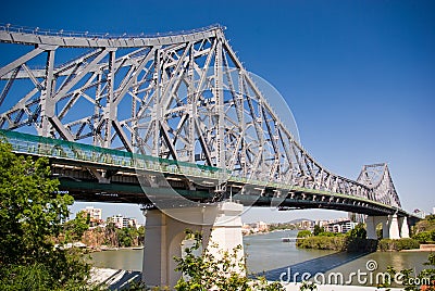 Storey Bridge: Brisbane Austra Stock Photo