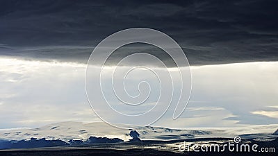 Storm approaching Stock Photo