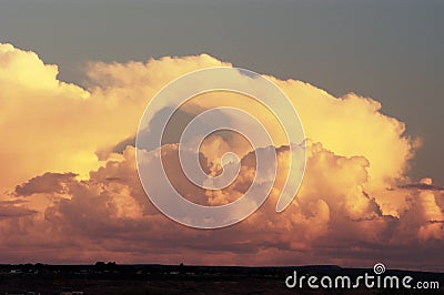 Storm clouds Stock Photo