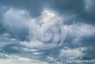 Storm clouds Stock Photo