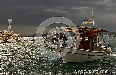 Storm coming Stock Photo