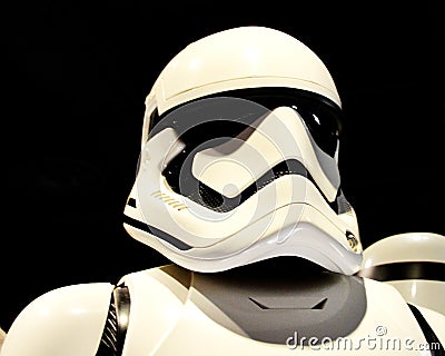 Storm Trooper of the First Order Editorial Stock Photo