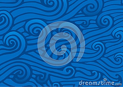 Storm (vector) Stock Photo