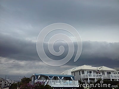 Storms getting closer now OC Stock Photo