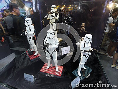 Stormtrooper soldier in Ani-Com & Games Hong Kong Editorial Stock Photo