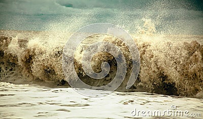 Stormy waves Stock Photo