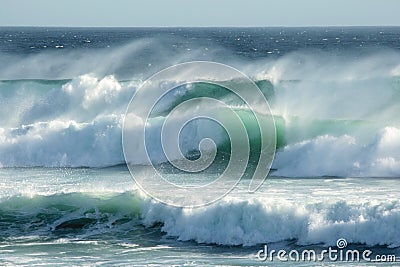 Stormy Waves Stock Photo