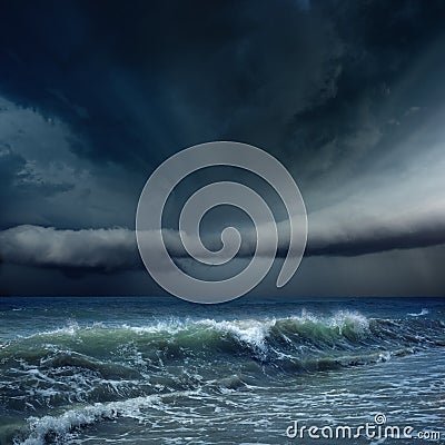 Stormy weather Stock Photo