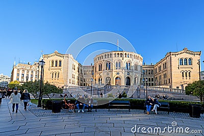 Stortinget Editorial Stock Photo