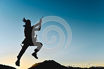 Rebellion against the government, rebelling against the rulers and rebellion movements Stock Photo