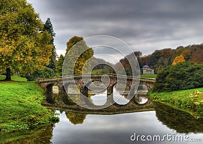 Stourhead National Trust Stock Photo