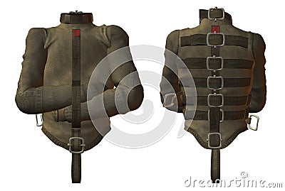 Straight jacket Stock Photo