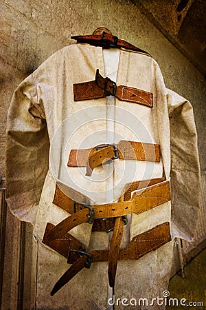 Straight Jacket Stock Photo