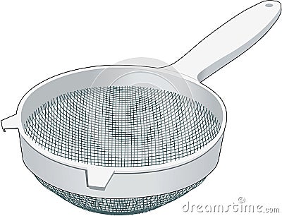 Strainer Vector Illustration Vector Illustration