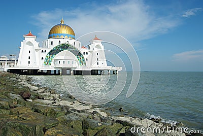 Straits Mosque Stock Photo