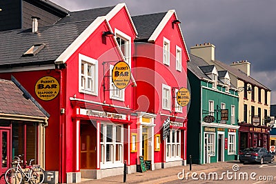 Strand street. Dingle. Ireland Editorial Stock Photo