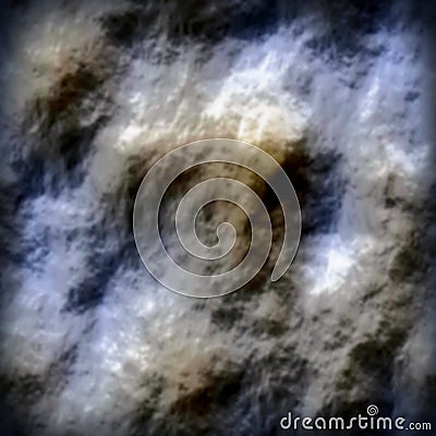 Strange blue and beige stony structure background Stock Photo