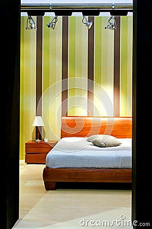 Straps bedroom 2 Stock Photo