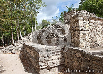 Strarinny stone building Stock Photo