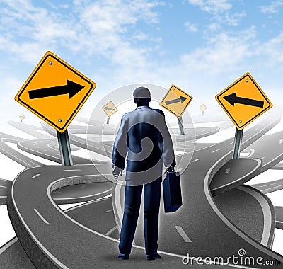 Strategic Journey Stock Photo