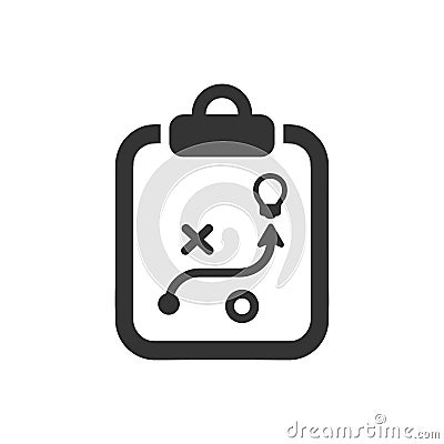 Strategic Planning Icon Vector Illustration