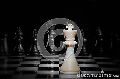 Strategy Chess Game Stock Photo