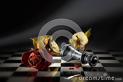 Strategy Chess Game Stock Photo