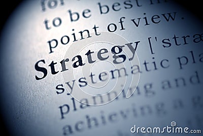 Strategy Stock Photo