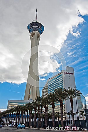 Stratosphere Hotel and Casino in Las Vegas Editorial Stock Photo